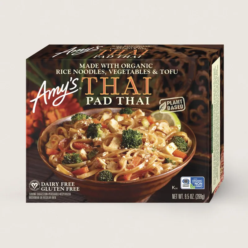 Amy's Kitchen Pad Thai package