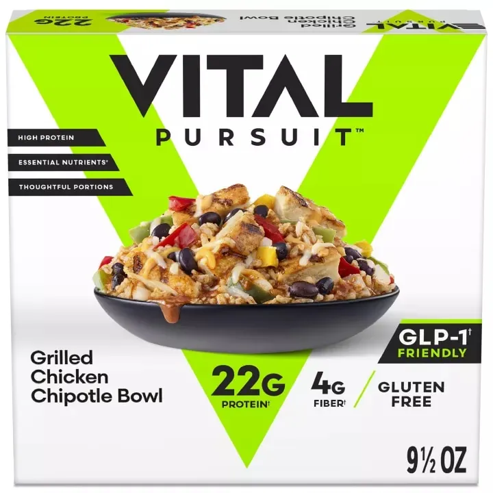 Vital Pursuit Grilled Chicken Chipotle Bowl package