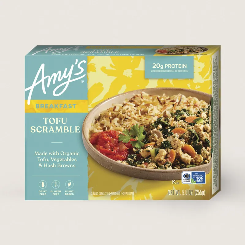 Amy's Kitchen Tofu Scramble package