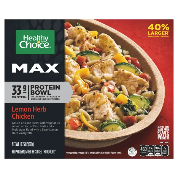 Healthy Choice Lemon Herb Chicken package