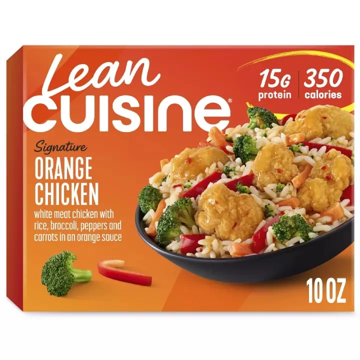 Lean Cuisine Orange Chicken package