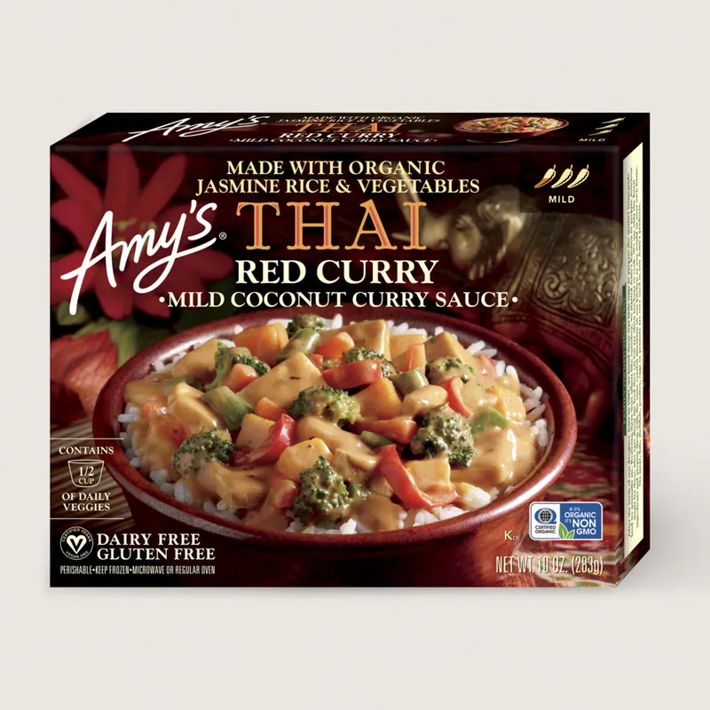 Amy's Kitchen Thai Red Curry package