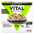 Vital Pursuit Max Pro Chicken & Spinach Garlic Alfredo Bowl package