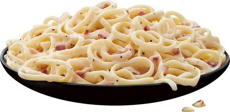Michelina’s Bacon Parmesan Linguine package