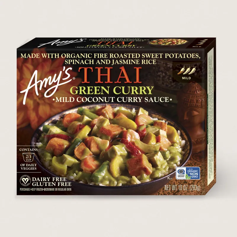 Amy's Kitchen Thai Green Curry package