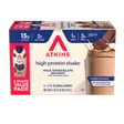 Atkins Milk Chocolate Delight Meal Shake package
