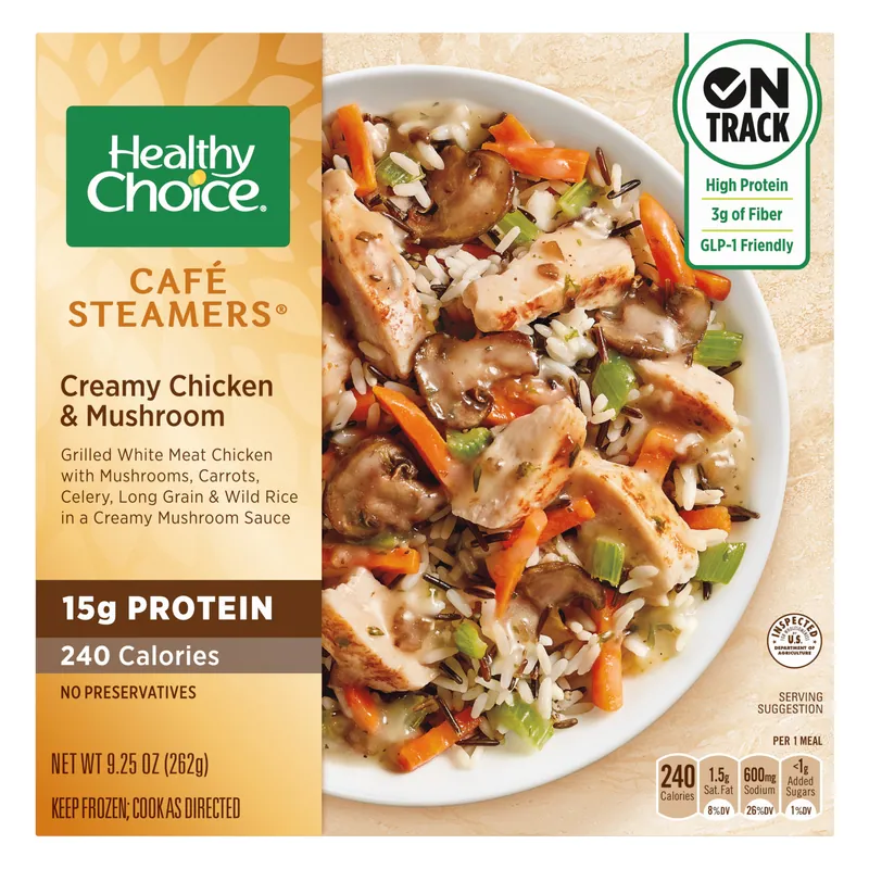 Healthy Choice Creamy Chicken & Mushroom package