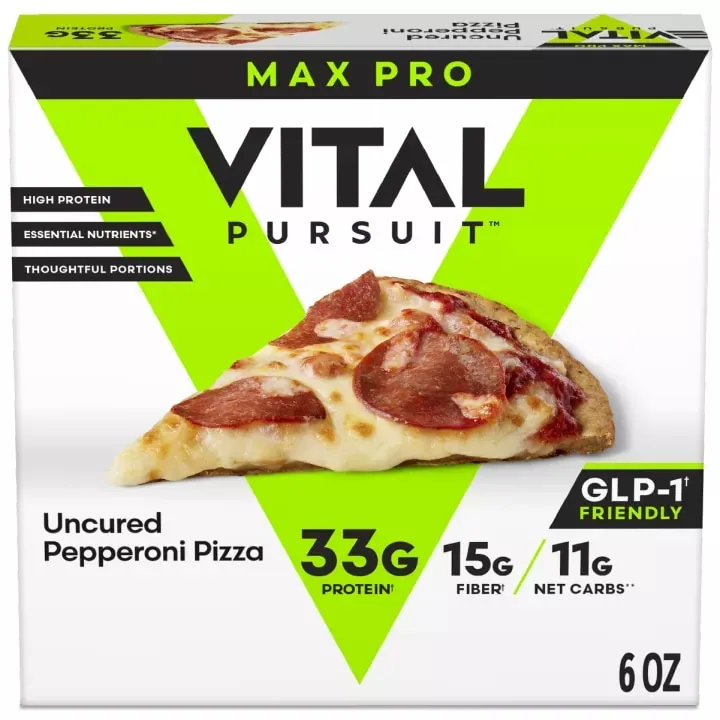Vital Pursuit Max Pro Uncured Pepperoni Pizza package