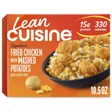 Lean Cuisine Fried Chicken with Mashed Potatoes package