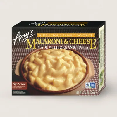 Amy's Kitchen Macaroni & Cheese package