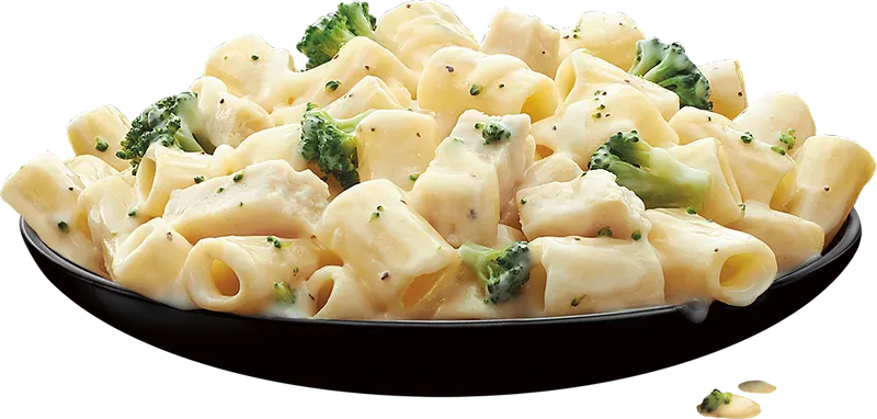 Michelina’s Rigatoni Alfredo with Chicken & Broccoli package